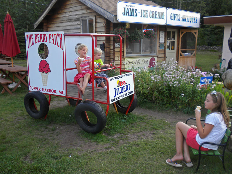 ice cream copper harbor